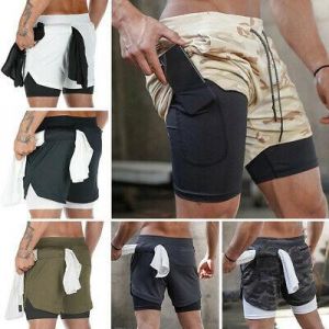 Men&#039;s Gym Sports Training Bodybuilding Workout Running Shorts Fitness Gym Pants