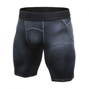 Men Fitness Shorts Althletic Sweatpants Running Training Compression Short Pants