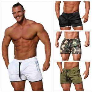 Men&#039;s Fitness Sports Shorts Football Gym Workout Training Running Joggings Pants
