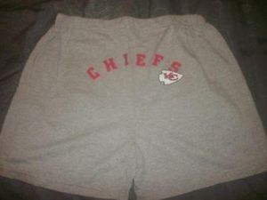 NFL FOR HER  - Size 1x  - Womens Kansas City Chiefs Shorts (B95)